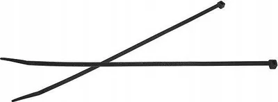 Lidhëse kabllosh Lexton Cable Tie, 37cm x 3.6mm, set 100 copë, të zeza - 1