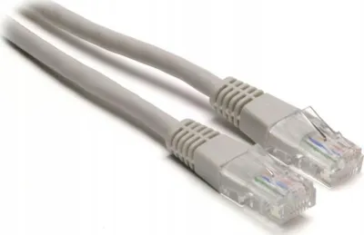 Kabllo rrjeti Lexton Patchcord UTP Cat5e, RJ45 8p8c, 0.5m, gri - 2