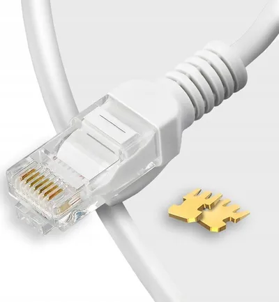 Kabllo rrjeti Lexton Patchcord UTP Cat5e, RJ45 8p8c, 0.5m, gri - 4