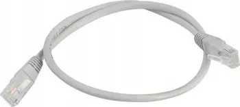 Kabllo rrjeti Lexton Patchcord UTP Cat5e, RJ45 8p8c, 0.5m, gri