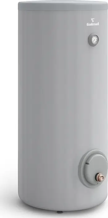 Boiler uji Galmet Maxi Coil 500, 500L, për pompë termike, vertikal