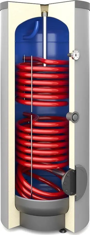 Bojler Galmet SGW(S)B Tower Biwal 400, 400L, bi-valent, skay