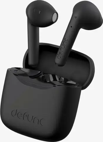 Kufje pa tela DeFunc True Lite, TWS, Bluetooth, të zeza