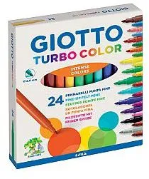 Set markerash Giotto Turbo Color, 24 ngjyra - 1