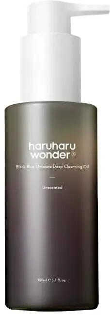 Pastrues vajor për fytyrë Haruharu Wonder Black Rice Moisture Deep, 150 ml