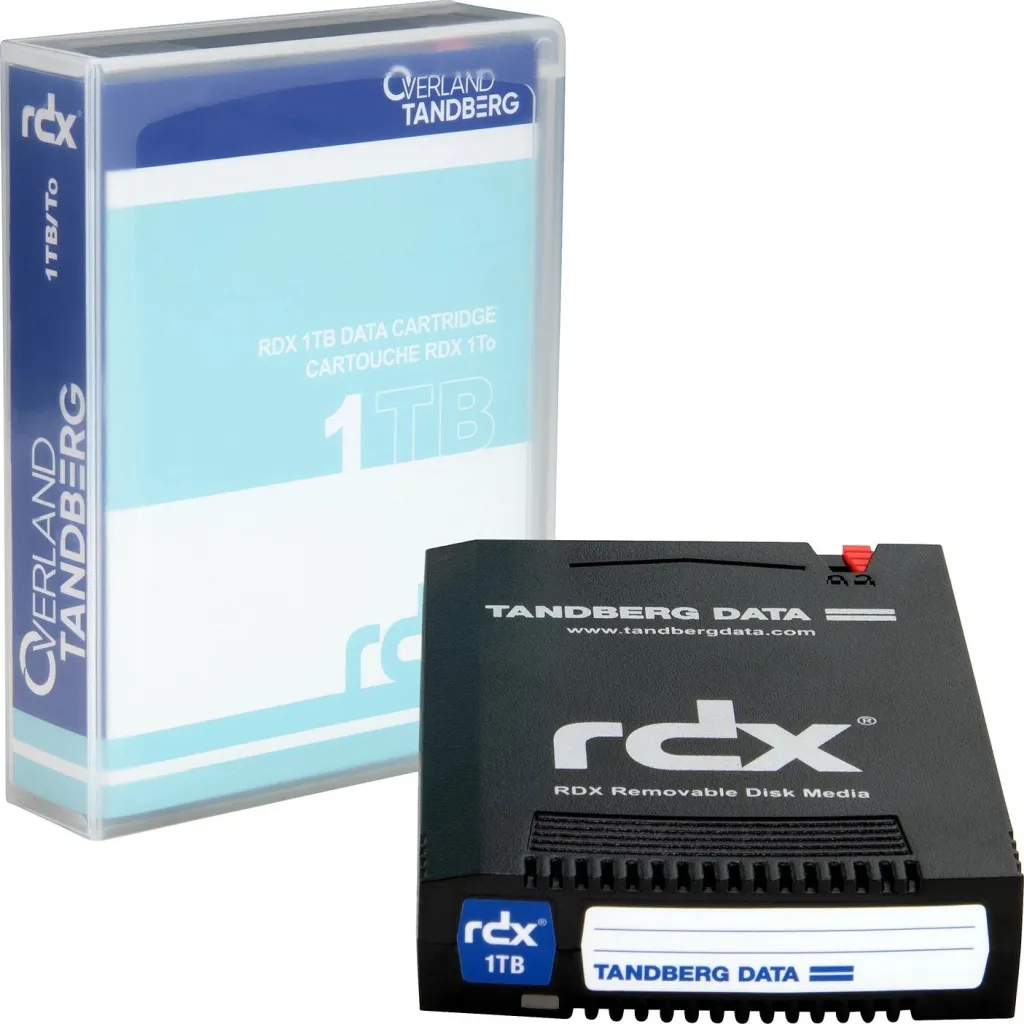 Kasetë RDX Tandberg Data O-T, 1 TB, e zezë - 5