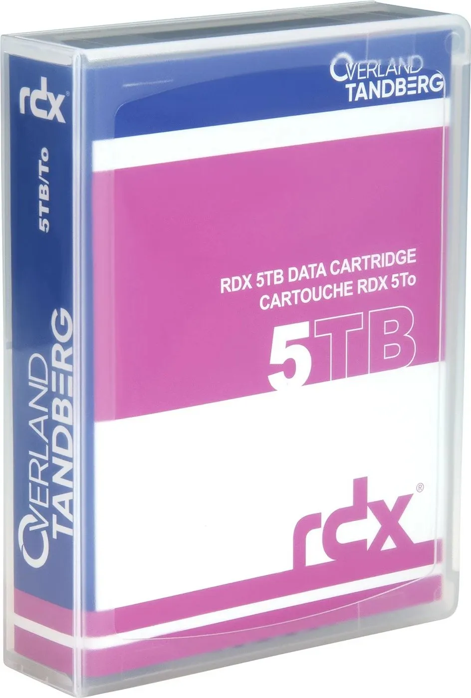 Kasetë RDX Tandberg Data 5TB, e zezë - 2