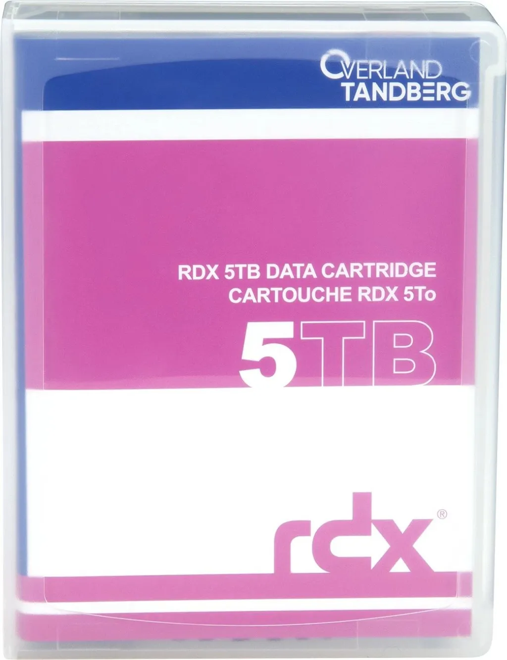 Kasetë RDX Tandberg Data 5TB, e zezë - 4