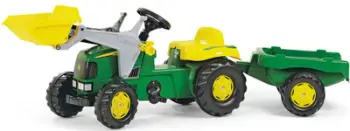 Lodër Rolly Toys John Deere Tractor 5023110, e gjelbër
