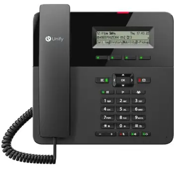 Telefon analog Unify OpenScape Desk Phone CP210, Speakerphone, i zi