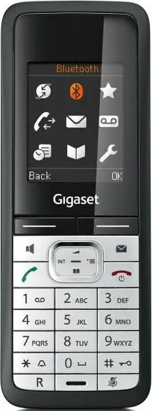 Celular Gigaset OpenStage M3, i zi/i argjendtë
