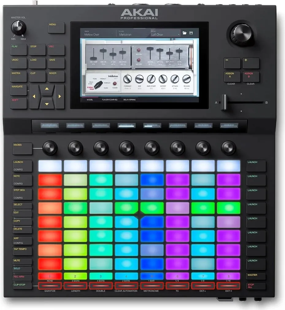 Paisje për prodhim muzikor AKAI FORCE Standalonem, MIDI USB, e zezë - 2