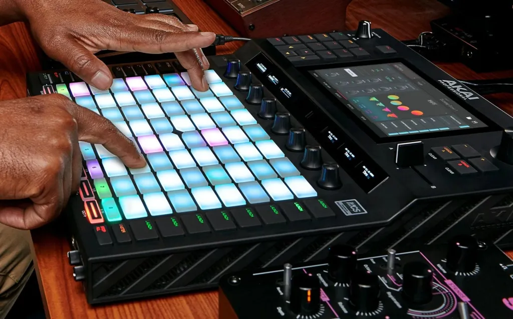 Paisje për prodhim muzikor AKAI FORCE Standalonem, MIDI USB, e zezë - 5