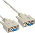 Kabllo Intos DB-9 - DB-9, 5m, e hirtë