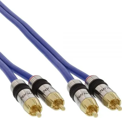 Kablloja Intos RCA, 15m, e kaltër - 1