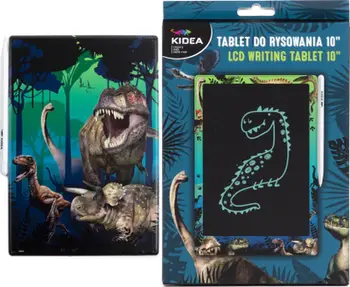 Tablet vizatimi Kidea 10A2 Dinosaur, LCD, për fëmijë, shumëngjyrësh