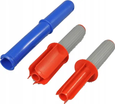 Mbajtës plastik për mini stretch, ergonomik, për rrotulla të vogla, gri e portokalli - 3