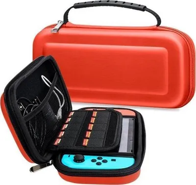 Kuti për ruajtjen e Nintendo Switch eStar AK223D, e kuqe - 2