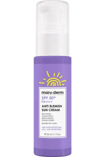 Maruderm SPF 50+ Anti-Blemish Sun Cream