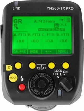Kontrollues radio Yongnuo YN560-TX Pro për Canon