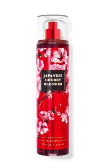 Sprej për trup Bath & Body Works Japanese Cherry Blossom, 236 ml