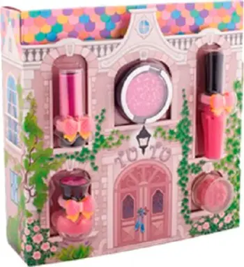 Shtëpi kukullash Tutu - Set me 5 produkte kozmetike, 01 Scarlet Bow