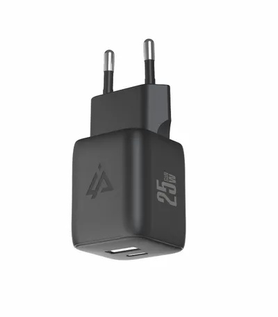 Karikues iPEAX GaN 25W, USB-C + USB-A, I zi - 1