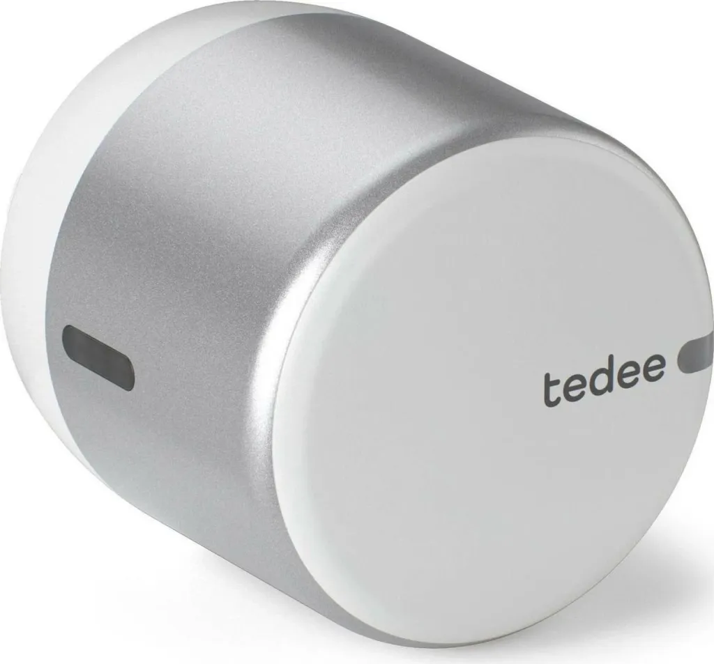 Smart lock Tedee Lock GO 2 TLV2.0A, WiFi, Bluetooth, argjendtë me buton të bardhë - 2