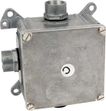 Kuti metalike elektrike Kopos P16 7116 C, 96x96x64mm, IP54, gri