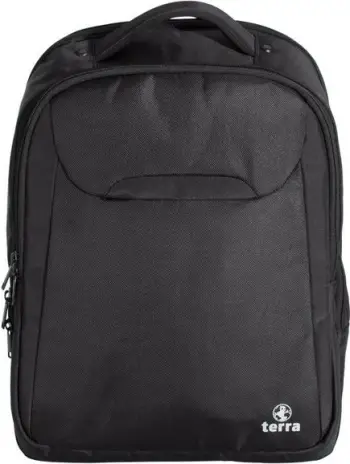 Çantë shpine Terra PRO812 për laptop deri 17.3 inç, e zezë