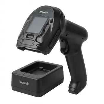 Skaner barkodi Inateck Pro8, 1D 2D, me stacion transferimi, i zi