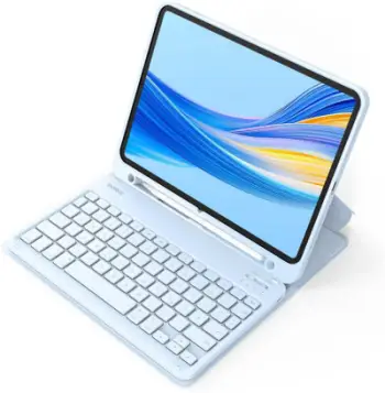 Tastierë Bluetooth Inateck KB04002, për iPad, layout gjerman QWERTZ, blu