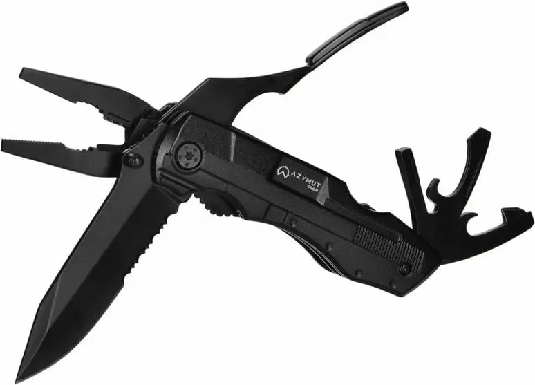 Multitool Azymut, për turizëm, e zezë - 6