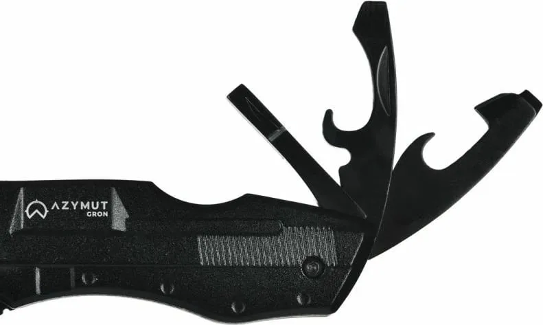 Multitool Azymut, për turizëm, e zezë - 8