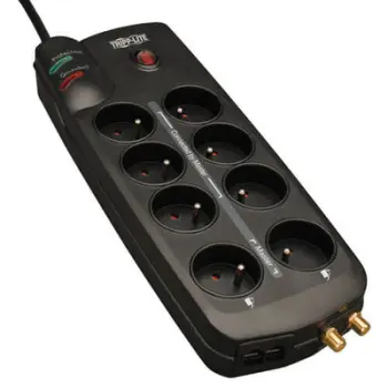 Kabllo mbrojtëse Tripp Lite TLP82MASF, 8 Priza, 2 RJ45