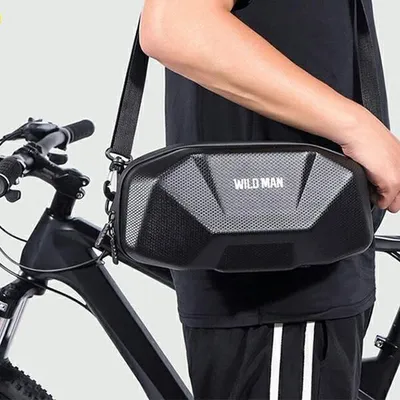 Çantë kornize për biçikletë WildMan WILDMAN X9, 3.5L, rezistente ndaj ujit, e zezë - 2