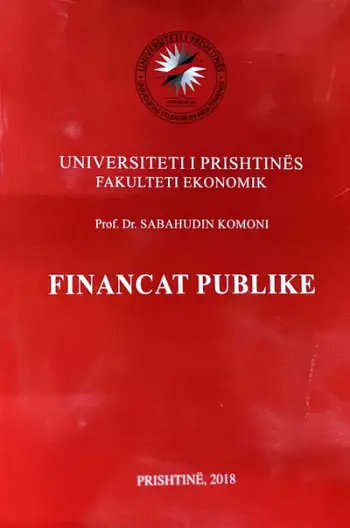 Financat Publike - Sabahudin Komoni