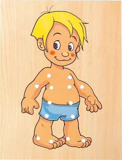 Lodër prej druri Woodyland - 1