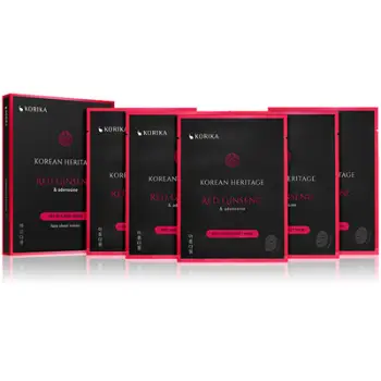 Set maskash me pëlhurë Korika, 5 × 25 g