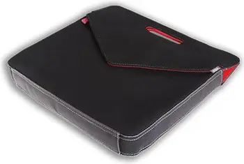 Çantë për laptop VAX Barcelona Tuset, 13.5", e zezë/e kuqe