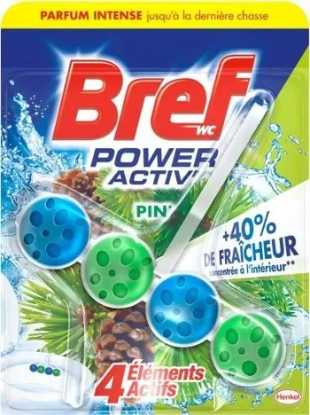 Freskues WC Bref Power Activ Pine, bllok varës, 50g