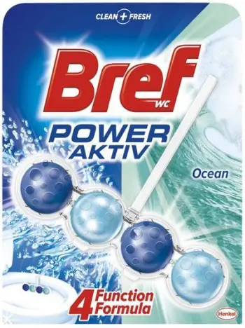 Aromatizues për WC Bref Aktiv Ocean (117572), 50g