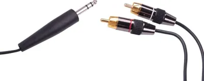Kabllo stereo jack LP, 2RCA, 1.8 m, e zezë - 1