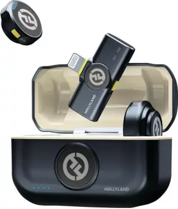 Mikrofon lavalier Hollyland Lark M2 Lightning, Duo Shine Charcoal