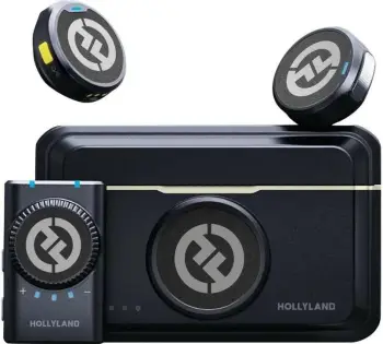 Mikrofon lavalier Hollyland Lark M2, Duo ShineCharcoal