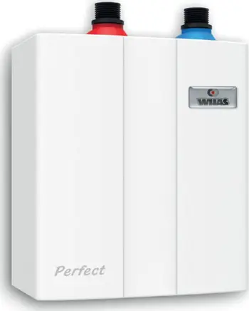 Ngrohës uji elektrik nën lavaman Wijas Perfekt, 4.5kW, i bardhë