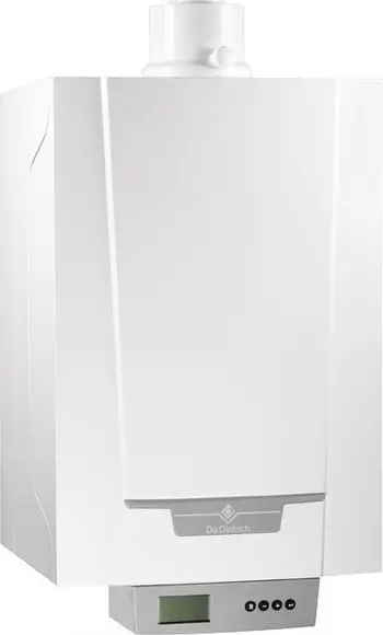 Kaldajë me gaz De Dietrich MCR3 Evo 24T, 24 kW, kondensimi, e bardhë