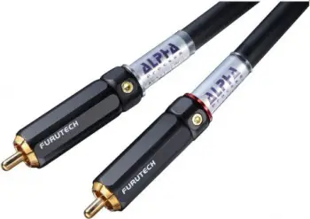 Kabllo Furutech-ADL, RCA (Cinch) në RCA (Cinch), 1m, e zezë