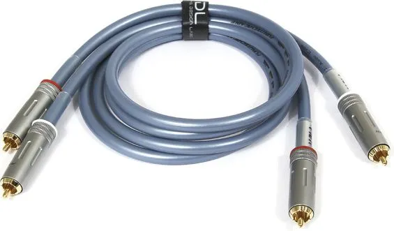 Kabllo Furutech ADL RCA (Cinch) x2 - RCA (Cinch) x2, 1m, e kaltër - 1