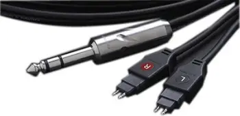 Kabllo Furutech ADL, jack 6.3mm, FT-2PS-F x2, 1.3m, e zezë